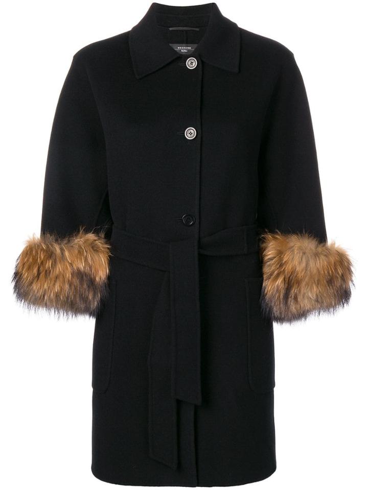 Weekend Max Mara King Coat - Black