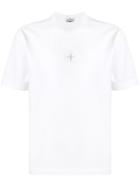 Stone Island Embroidered Logo T-shirt - White
