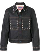 Acne Studios Studded Denim Jacket - Blue