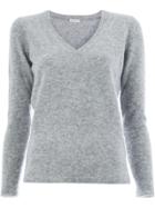 Maison Ullens V-neck Sweater - Grey