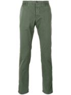 Incotex - Classic Chino Trousers - Men - Cotton/spandex/elastane - 32, Green, Cotton/spandex/elastane