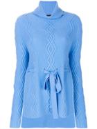Cashmere In Love Cashmere Tosca Sweater - Blue