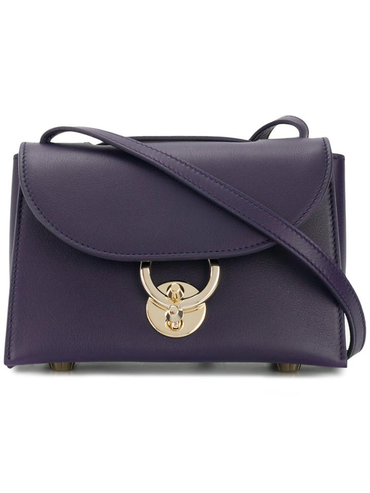 Salvatore Ferragamo Flap Crossbody Bag - Blue