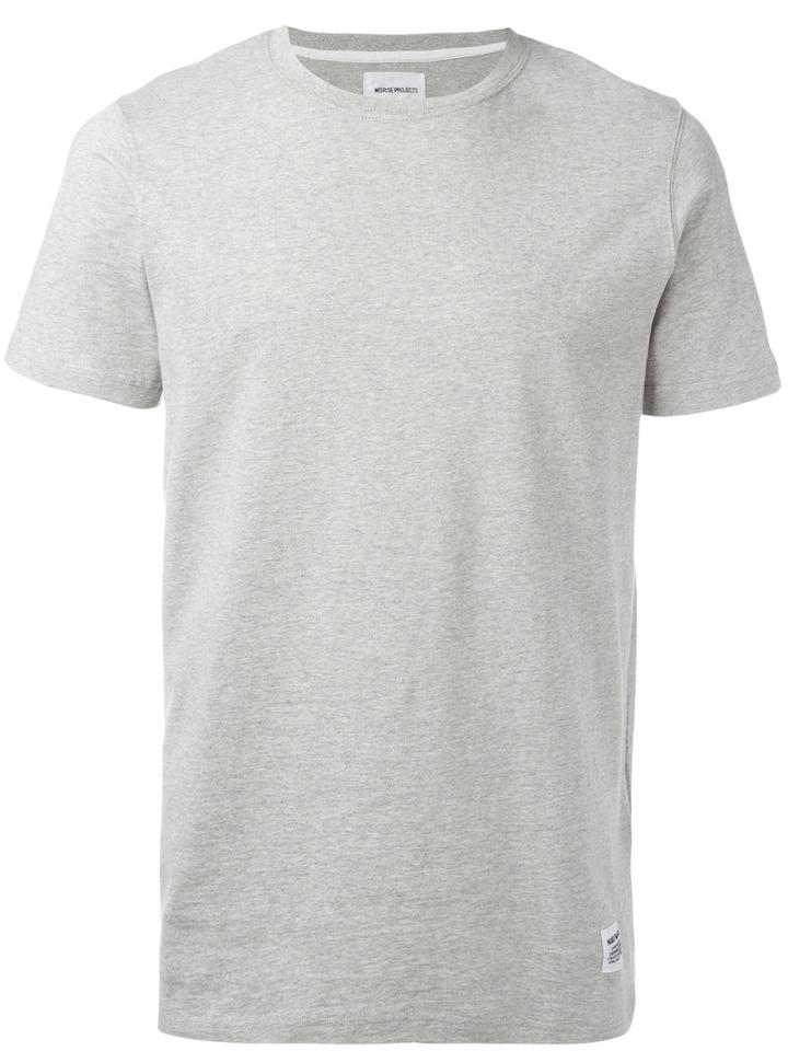 Norse Projects Niels T-shirt, Men's, Size: Xl, Grey, Cotton