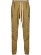 Rick Owens Tapered Cargo Trousers - Yellow
