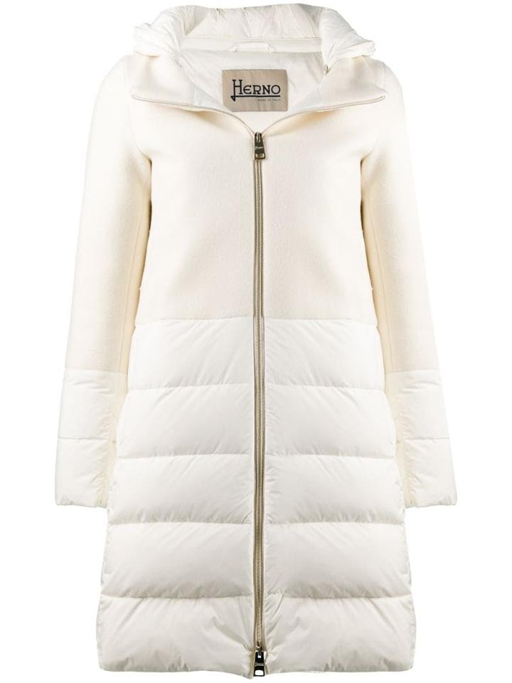Herno Padded Hooded Coat - White