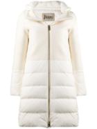 Herno Padded Hooded Coat - White