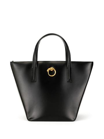 Cartier Pre-owned Panther Logos Tote - Black