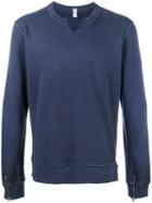 Cycle Distressed Sweatshirt, Men's, Size: Small, Blue, Cotton/polyamide