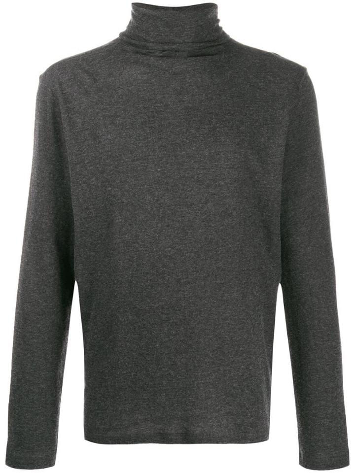 Majestic Filatures Mottled Turtleneck Jumper - Grey