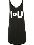 Vivienne Westwood - Intellectual Vest - Unisex - Cotton - L/xl, Black, Cotton
