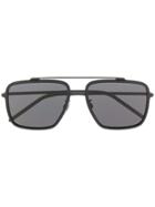 Dolce & Gabbana Eyewear Aviator Frame Sunglasses - Black