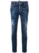 Dsquared2 Cool Girl Distressed Jeans - Blue