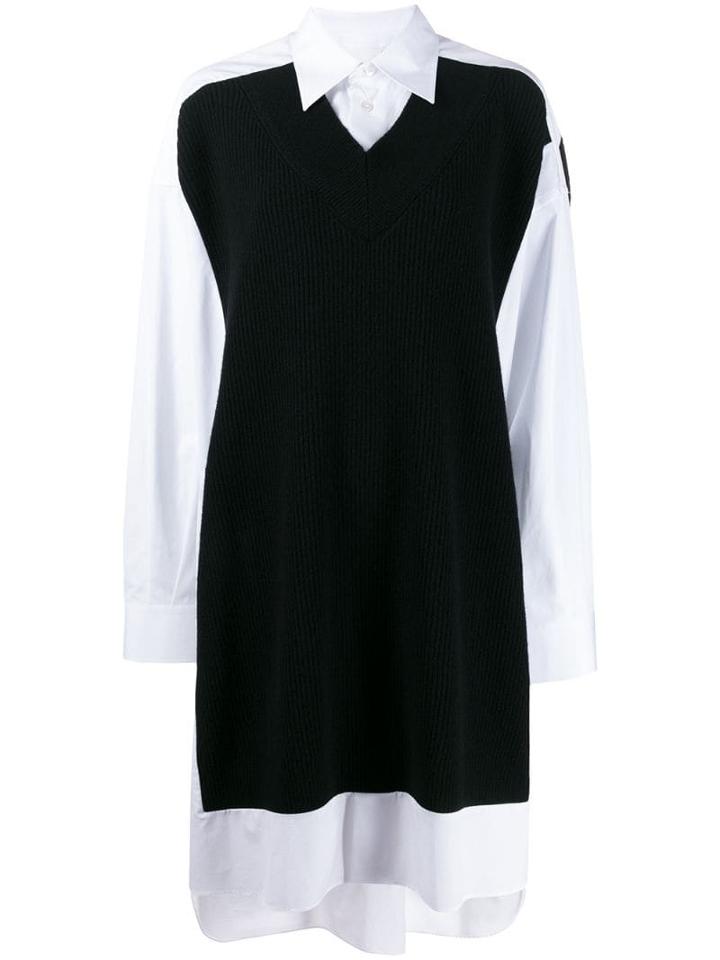 Maison Margiela Oversized Panelled Shirt - White