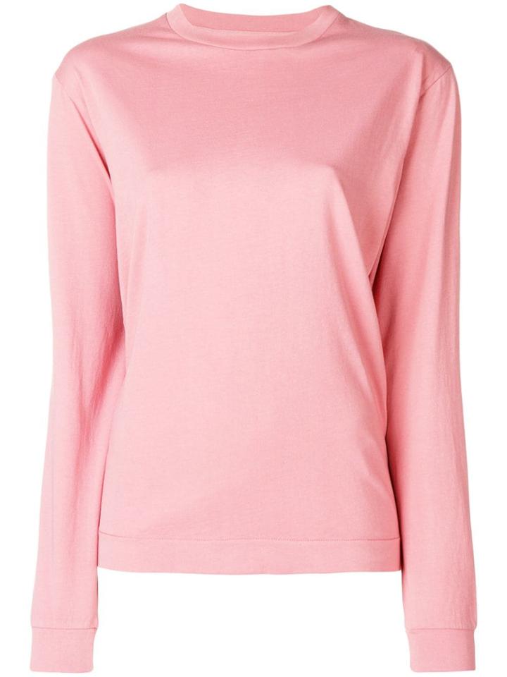 Alyx Back Print Sweatshirt - Pink & Purple