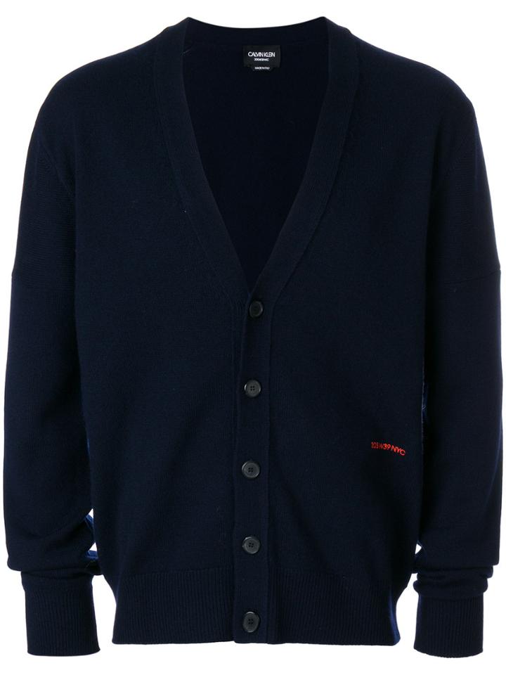 Calvin Klein 205w39nyc Classic Cardigan - Blue