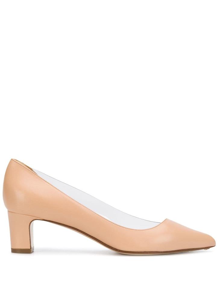Francesco Russo Nude Pink Pumps - Neutrals