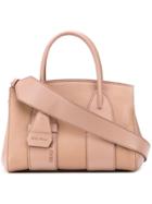 Miu Miu Embossed Logo Tote Bag - Pink