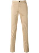 Armani Jeans Plain Chinos, Men's, Size: 48, Nude/neutrals, Cotton/spandex/elastane