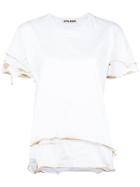Ottolinger Burnt Layered T-shirt - White