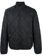 Michael Kors High Neck Zipped Jacket, Men's, Size: Small, Black, Nylon