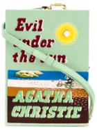 Olympia Le-tan Evil Under The Sun Strapped Book Clutch - Green