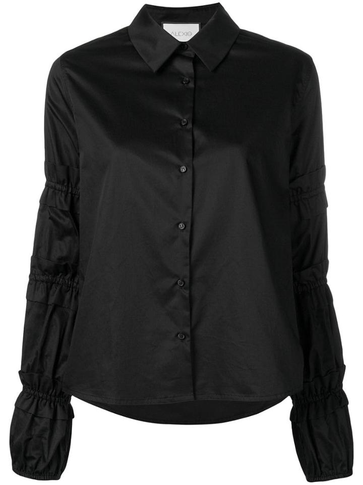 Alexis Structured Shirt - Black