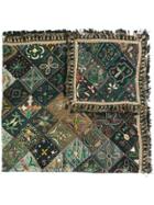 Pierre-louis Mascia Flower-print Silk Scarf - Green