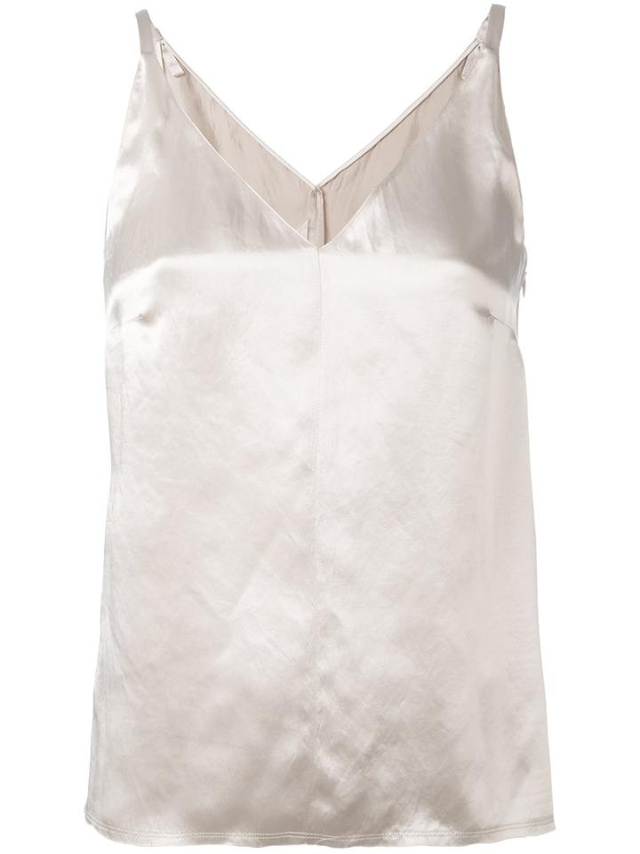 Golden Goose Deluxe Brand - Sleeveless Top - Women - Acetate - M, Nude/neutrals, Acetate