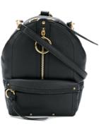 See By Chloé Hoop Detail Min Backpack - Black