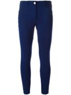 Balenciaga Classic Skinny Trousers, Women's, Size: 40, Blue, Polyamide/spandex/elastane
