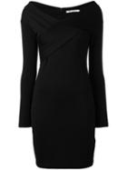 T By Alexander Wang Off The Shoulder Dress, Women's, Size: Medium, Black, Polyester/spandex/elastane/rayon