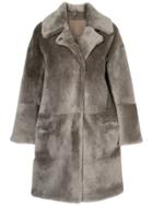 Sylvie Schimmel Reversible Fur Coat - Brown