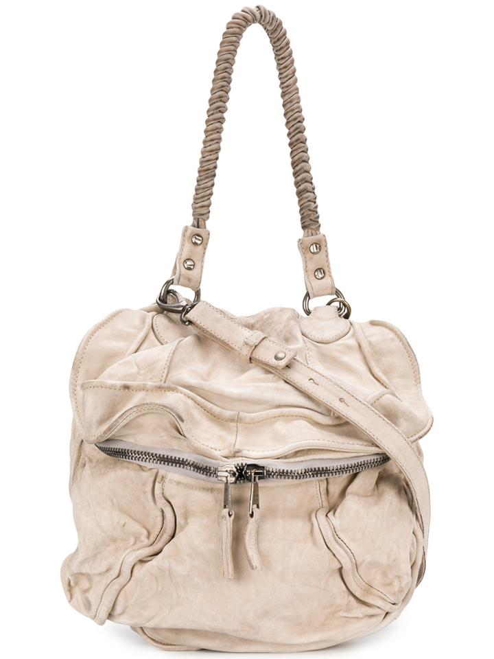 Giorgio Brato Distressed-effect Tote - Nude & Neutrals