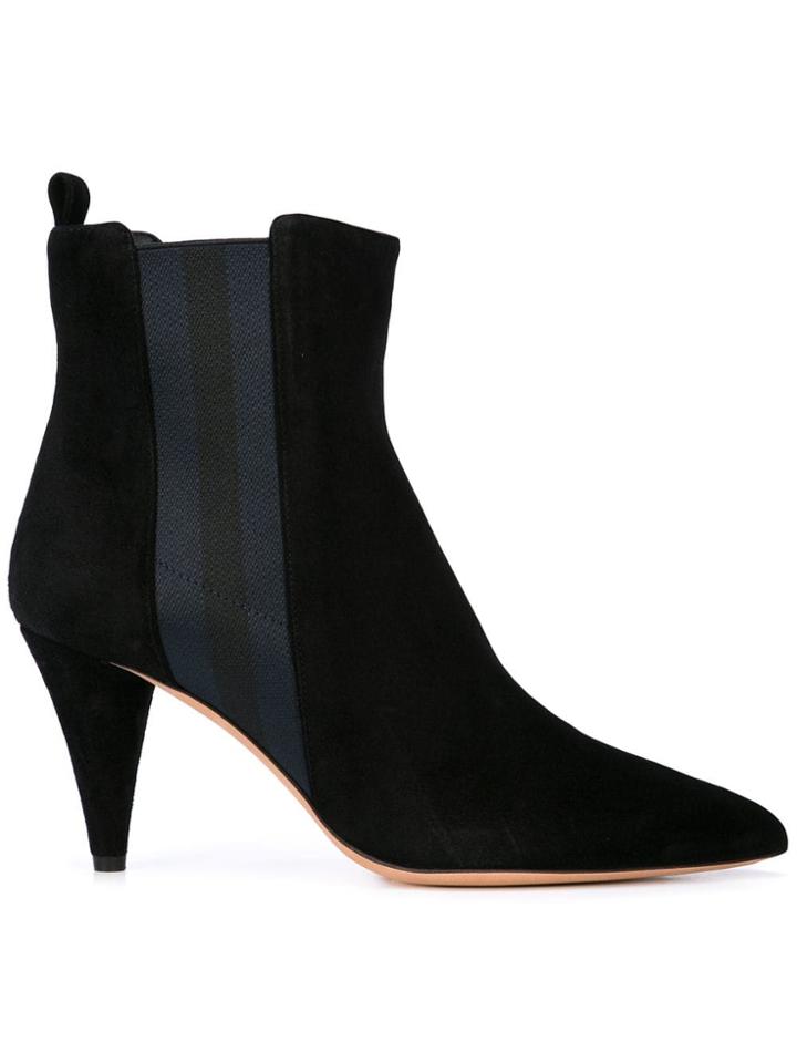 Veronica Beard Pointed Ankle Boots - Black