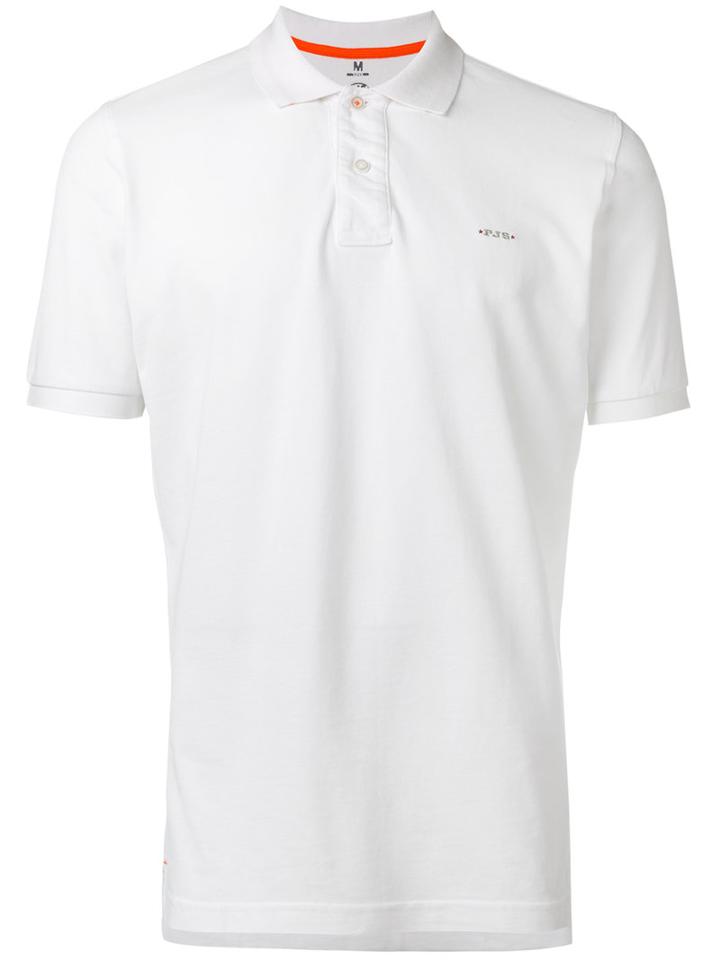 Parajumpers - Printed Back Polo Shirt - Men - Cotton - Xxl, White, Cotton