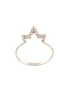Anzie Aztec Zig Zag Ring - Silver