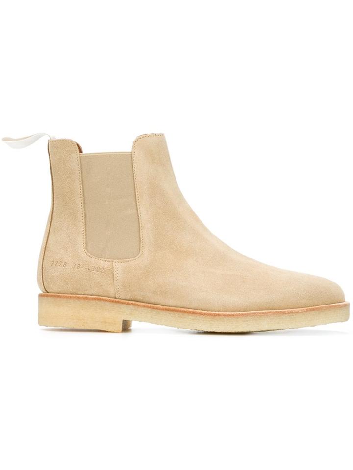 Common Projects Chelsea Boots - Nude & Neutrals