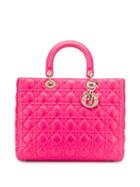 Christian Dior Pre-owned 2000's Lady Dior Tote Bag - Pink