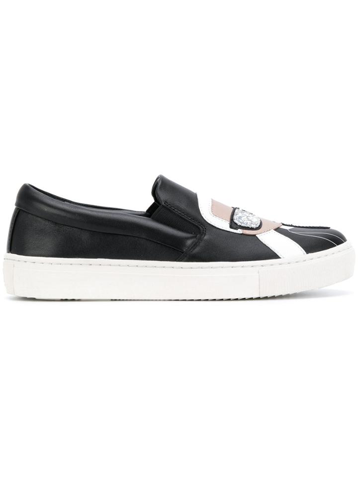 Karl Lagerfeld Kupsole Karl Ikonic Sneakers - Black