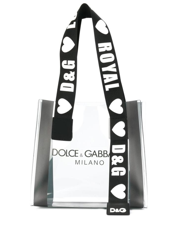 Dolce & Gabbana Street Shopping Bag - White