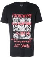 Just Cavalli - Printed T-shirt - Men - Cotton - L, Black, Cotton