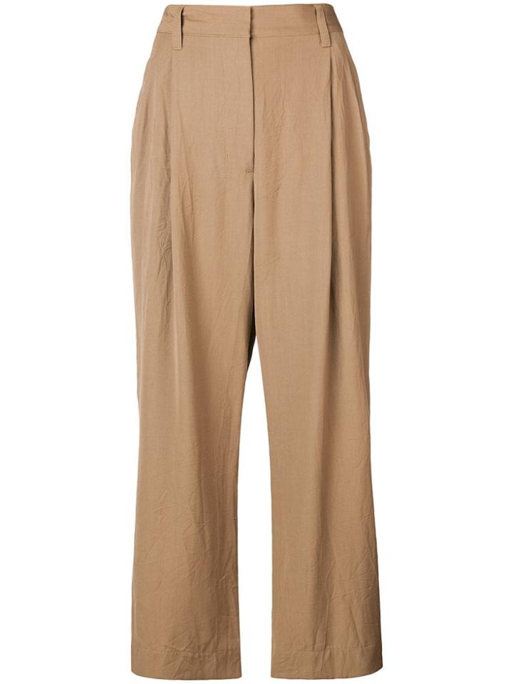3.1 Phillip Lim Loose Fit Trousers - Brown