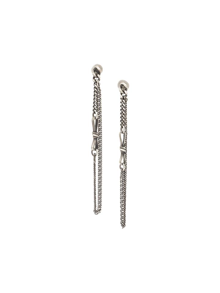 Werkstatt:münchen Tape Drop Earrings - Metallic