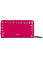 Valentino Rockstud Wallet - Pink