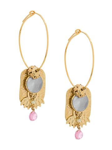 Gas Bijoux Eldorado Hoop Earrings - Metallic