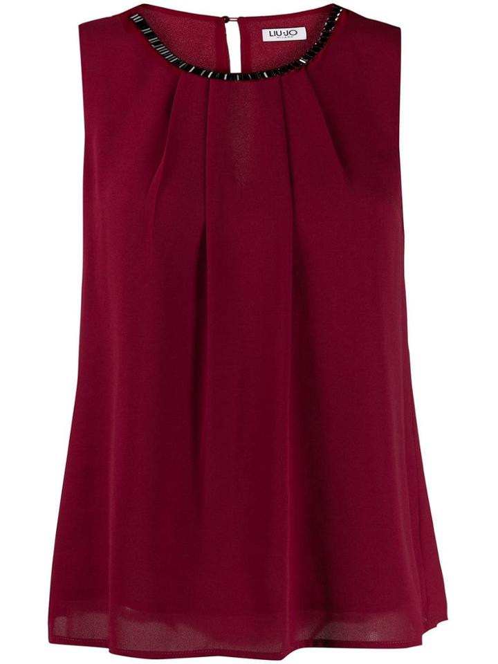 Liu Jo Sleeveless Flared Top