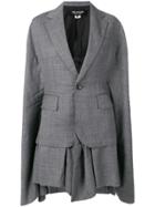 Junya Watanabe Asymmetric Blazer Dress - Grey