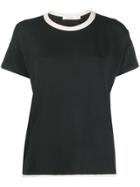 Rag & Bone Two-tone Boxy T-shirt - Black