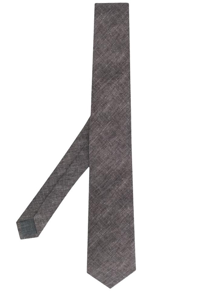 Brunello Cucinelli Classic Tie - Grey